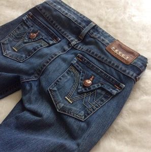 PRVCY Women's Dark Blue Jeans  size 26